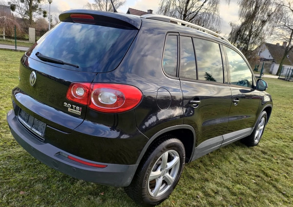 Volkswagen Tiguan cena 34400 przebieg: 60000, rok produkcji 2008 z Wrocław małe 67